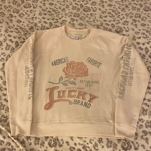 Lucky Brand Crew Neck Sweatshirt